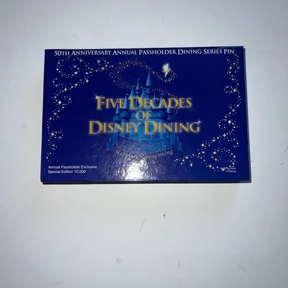 2005 Disneyland 50th Anniversary Passholder Dining Series Pin Brand NewOpened - Picture 2 of 12